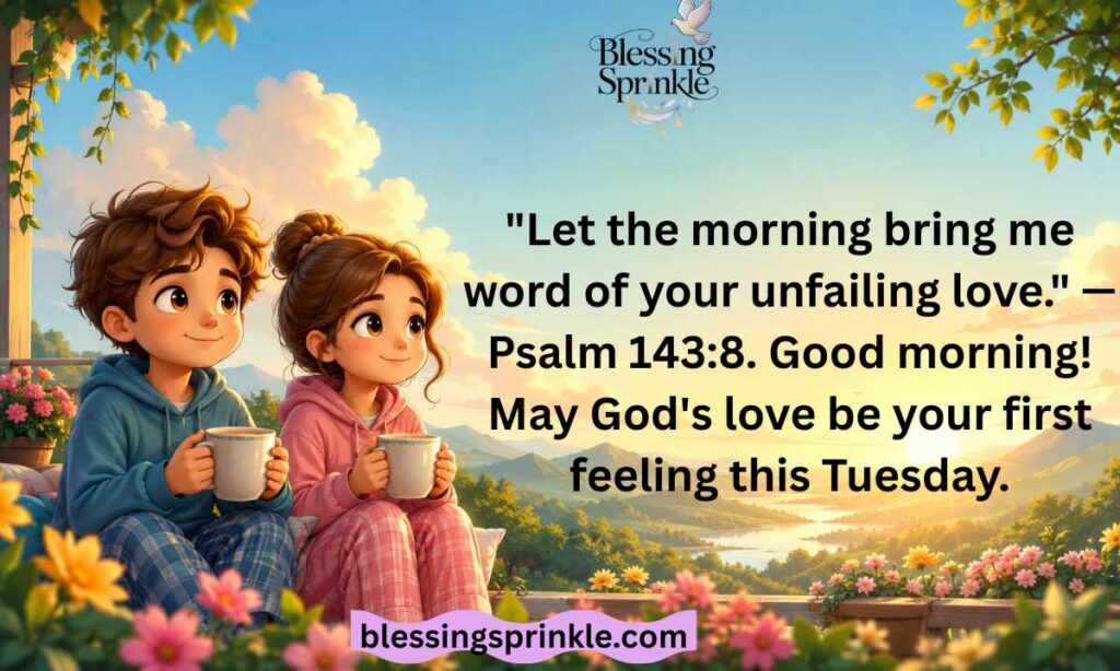 Good Morning Tuesday Blessings Bible Verse