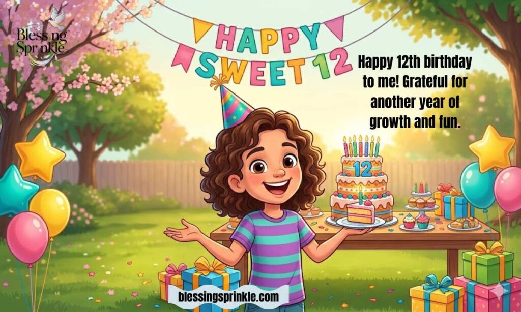 Happy 12th Birthday to Me
