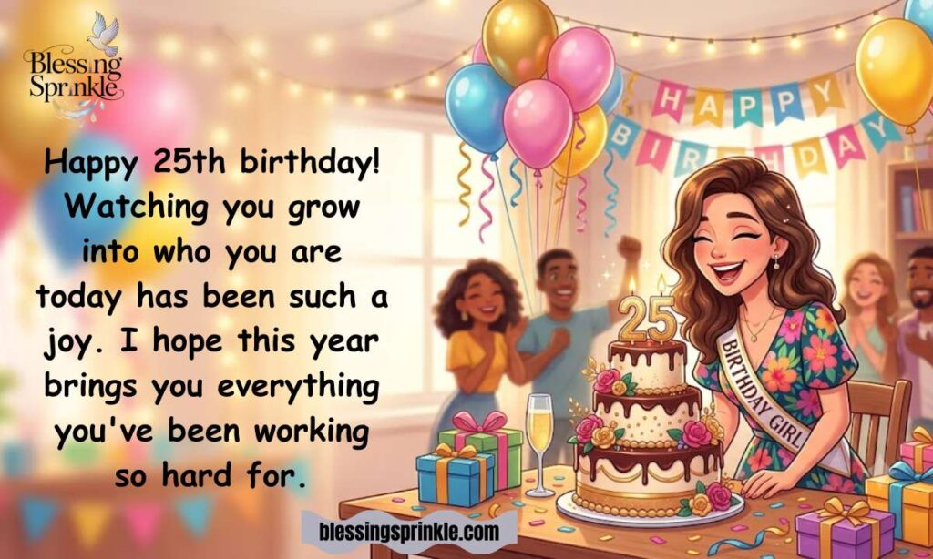 Happy 25th Birthday Messages
