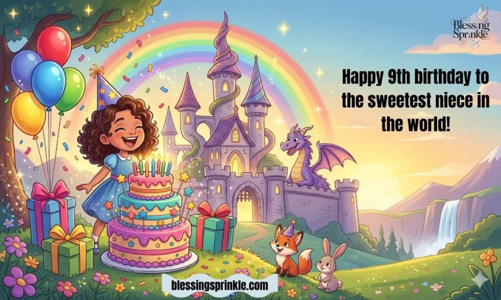 Happy 9th Birthday Niece Quotes