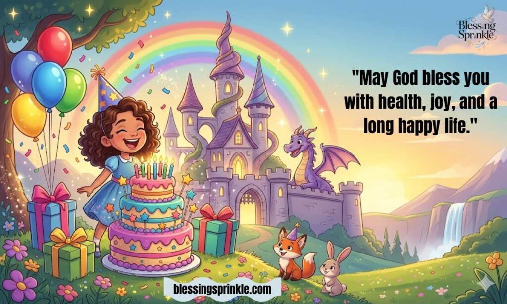 Happy 9th Birthday Wishes with Blessings and Prayers