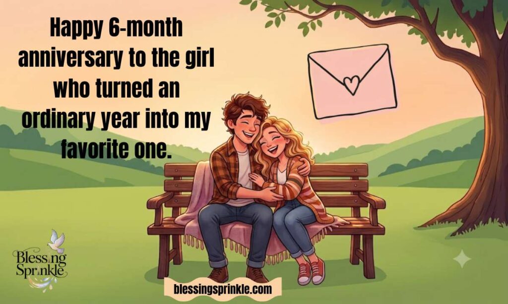 Heartfelt 6-Month Anniversary Wishes for Girlfriend