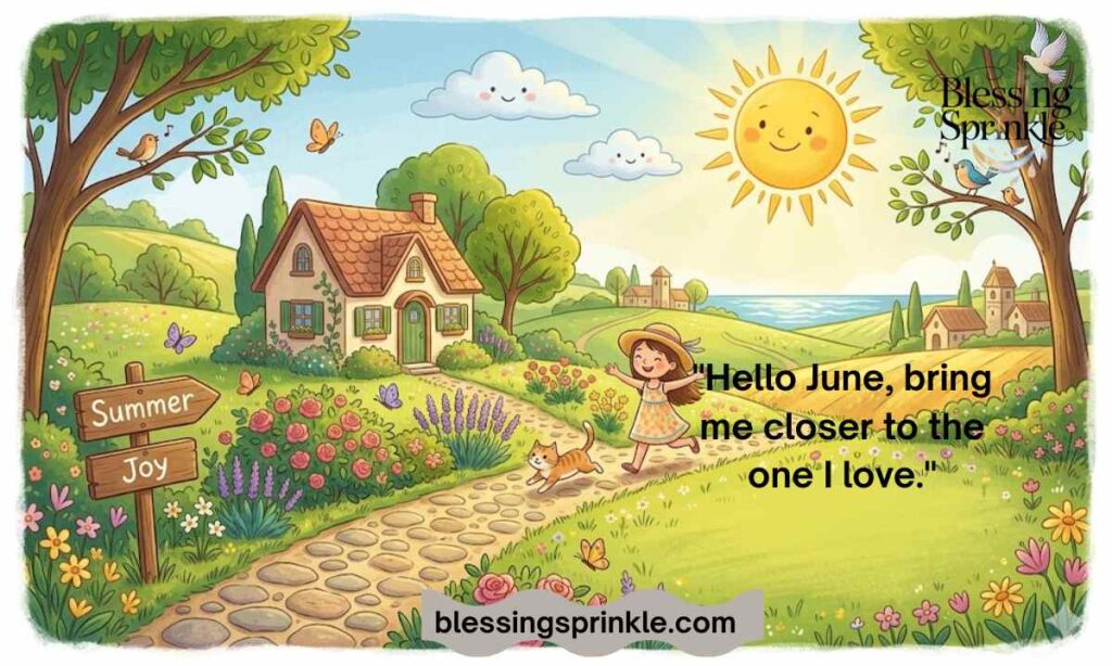 Hello June Quotes Love