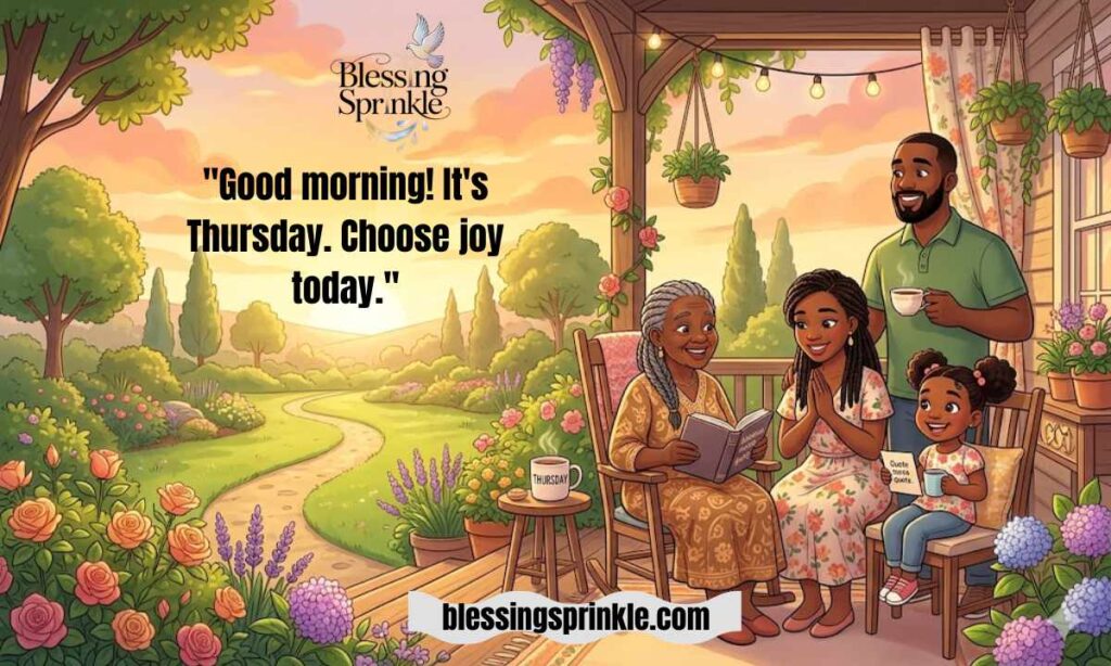 Inspiration Good Morning Thursday Blessings Image and Captions