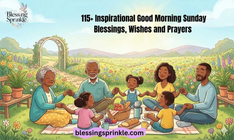 Inspirational Good Morning Sunday Blessings
