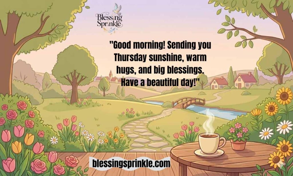 Positive Good Morning Thursday Images for WhatsApp