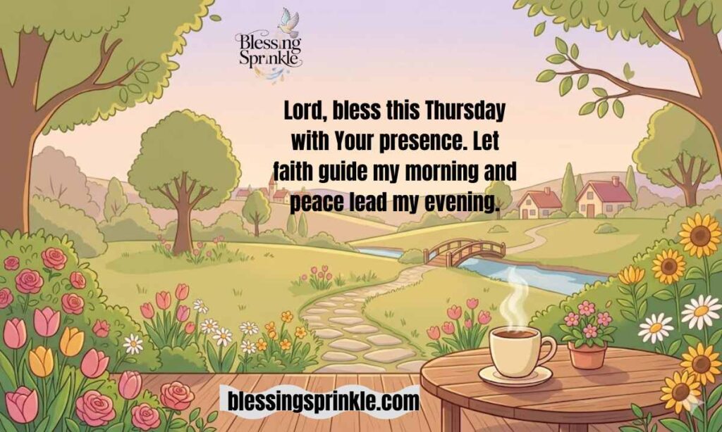 Positive Good Morning Thursday Prayer