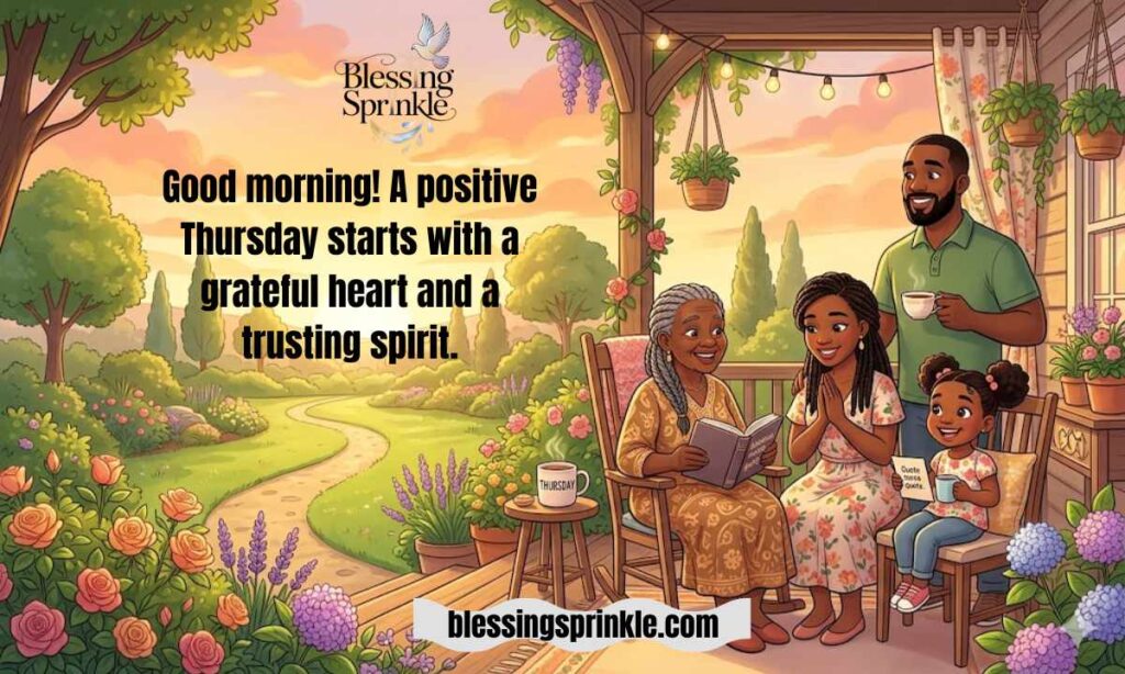 Positive Inspiration Good Morning Thursday Blessings