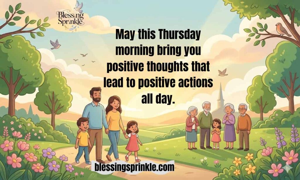 Positive Thursday Morning Blessings