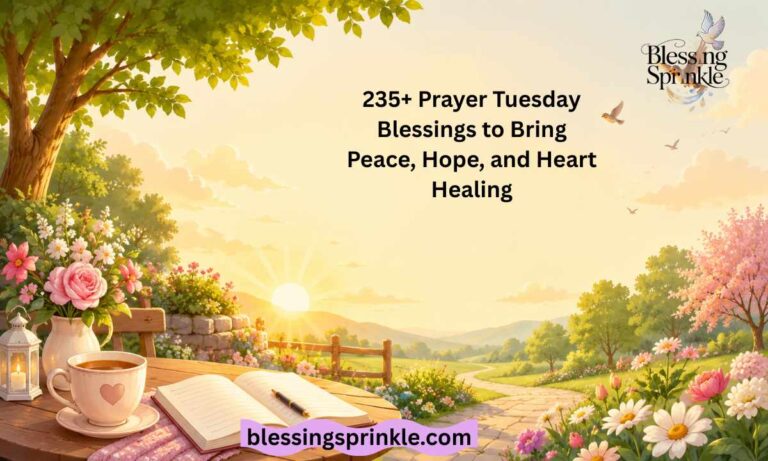 Prayer Tuesday Blessings