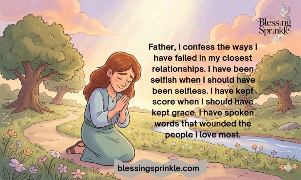 Prayer for Repentance in Marriage and Relationships