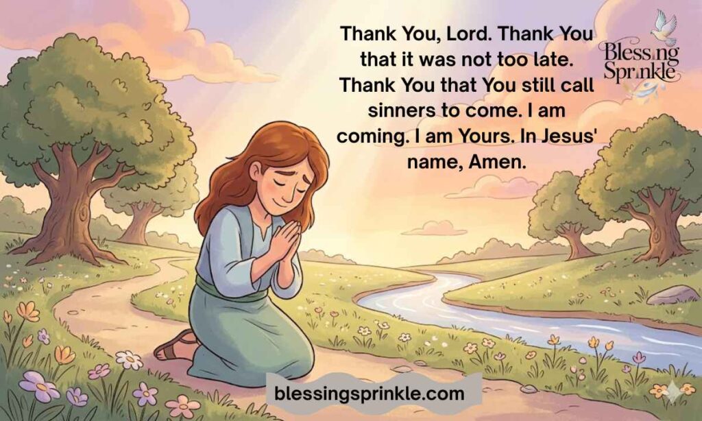 Prayer for Sinners to Repent
