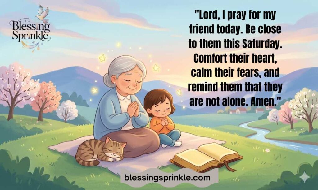 Saturday Blessings and Prayers for Friends