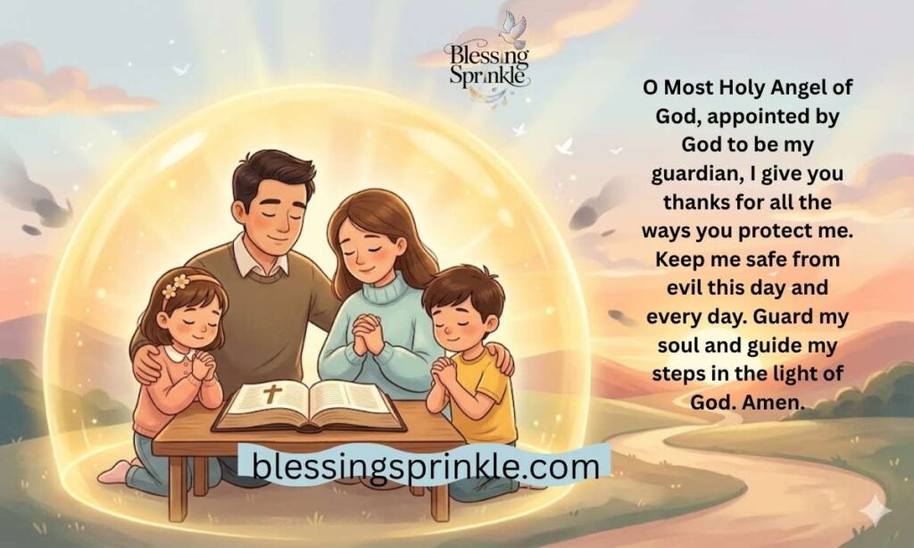 Short Prayer for Protection from Evil Spirits (Catholic)