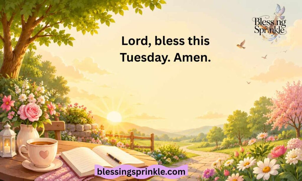 Short Tuesday Prayers and Blessings