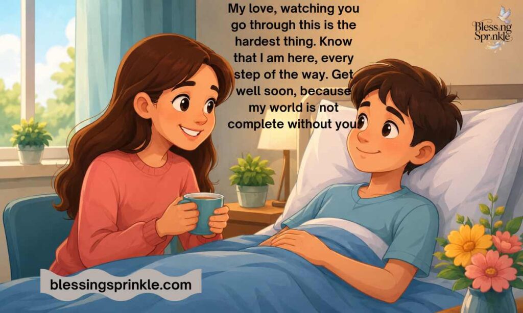 Speedy Recovery Wishes to My Love