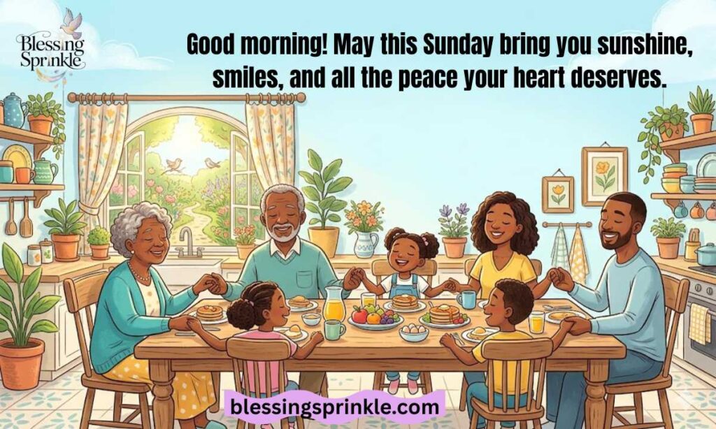 Sweet Powerful Inspirational Good Morning Sunday Blessings