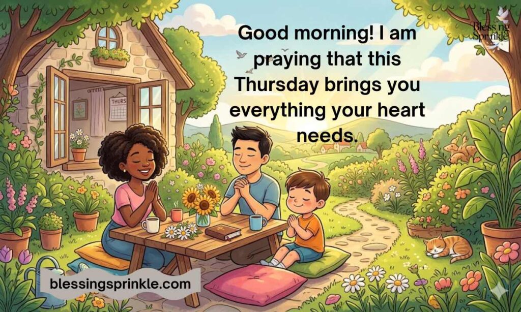 Thursday Blessings and Prayers for Friends and Family