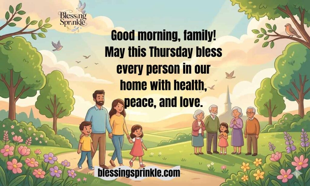 Thursday Morning Blessings for Family and Friends