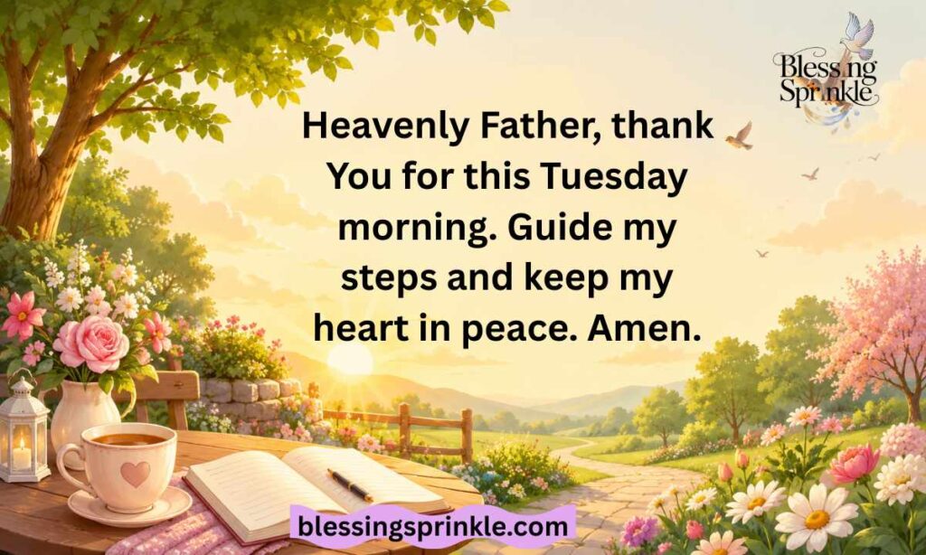 Tuesday Morning Prayer and Blessing