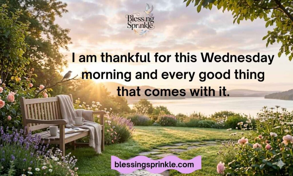 Wednesday Morning Blessings Wishes and Gratitude