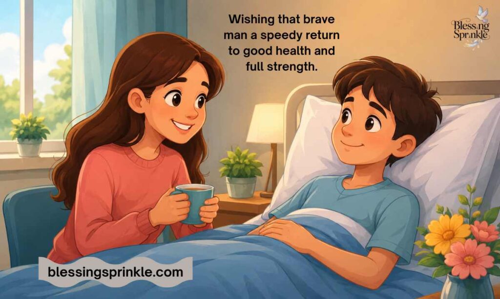 Wish Him a Speedy Recovery