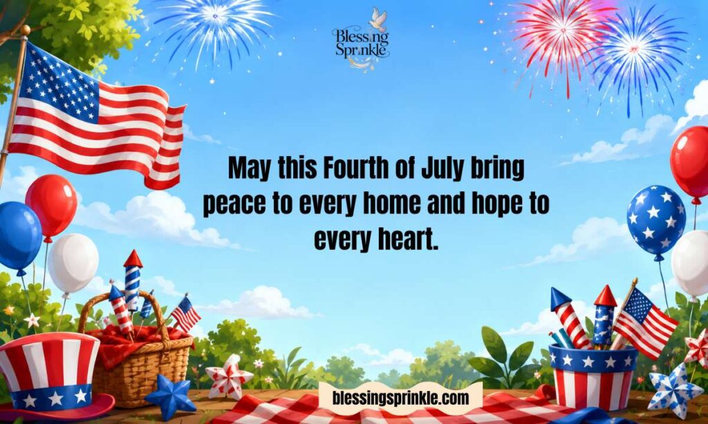 4th of July Blessings for Peace, Hope, and Unity