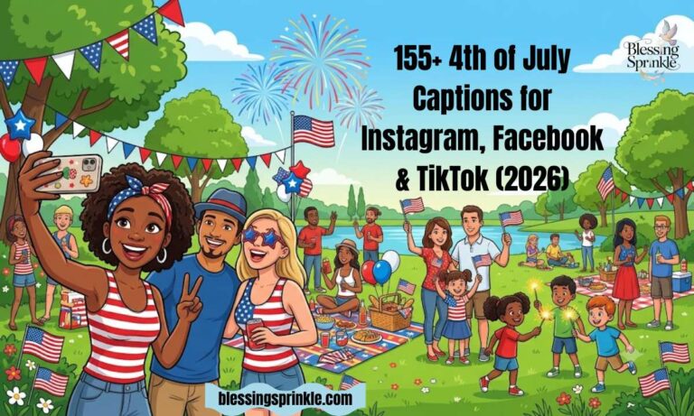 4th of July Captions