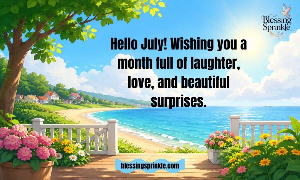 Best Hello July Wishes to Start the Month with Joy