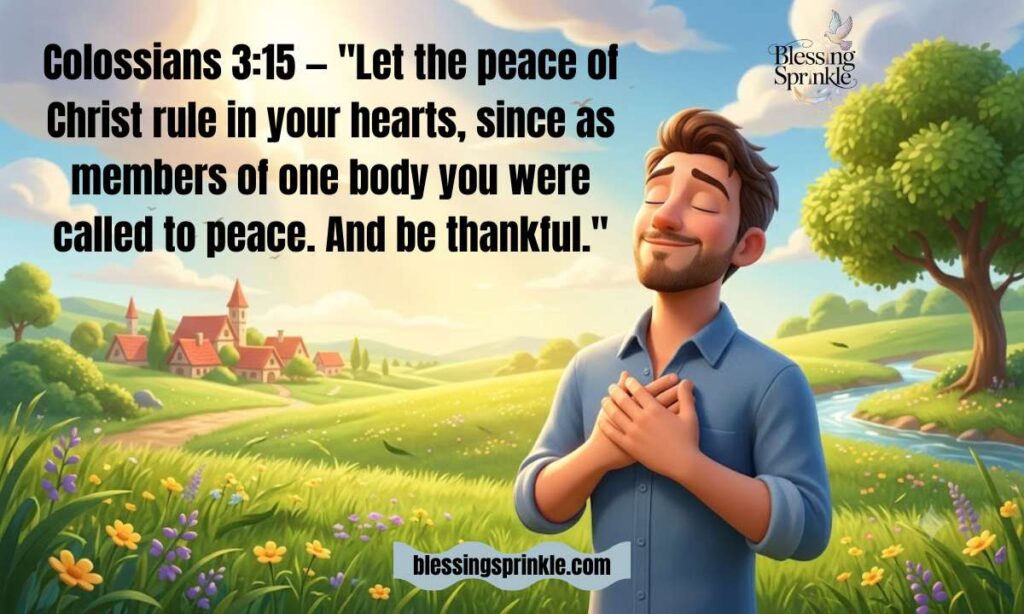 Bible Verses About Thankfulness and Peace (Overcoming Anxiety)
