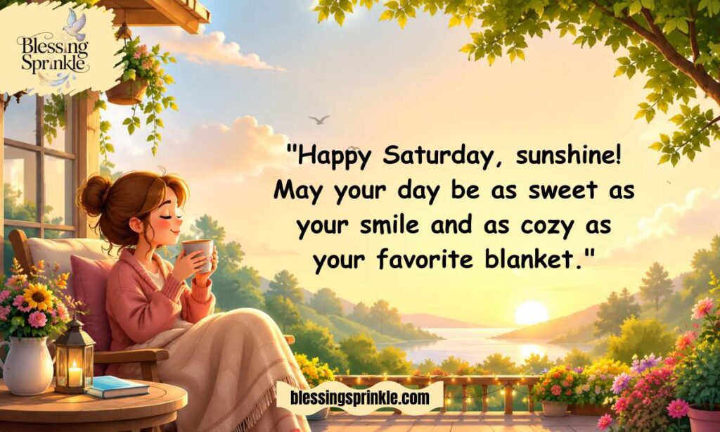 Cute and Adorable Saturday Blessings Images