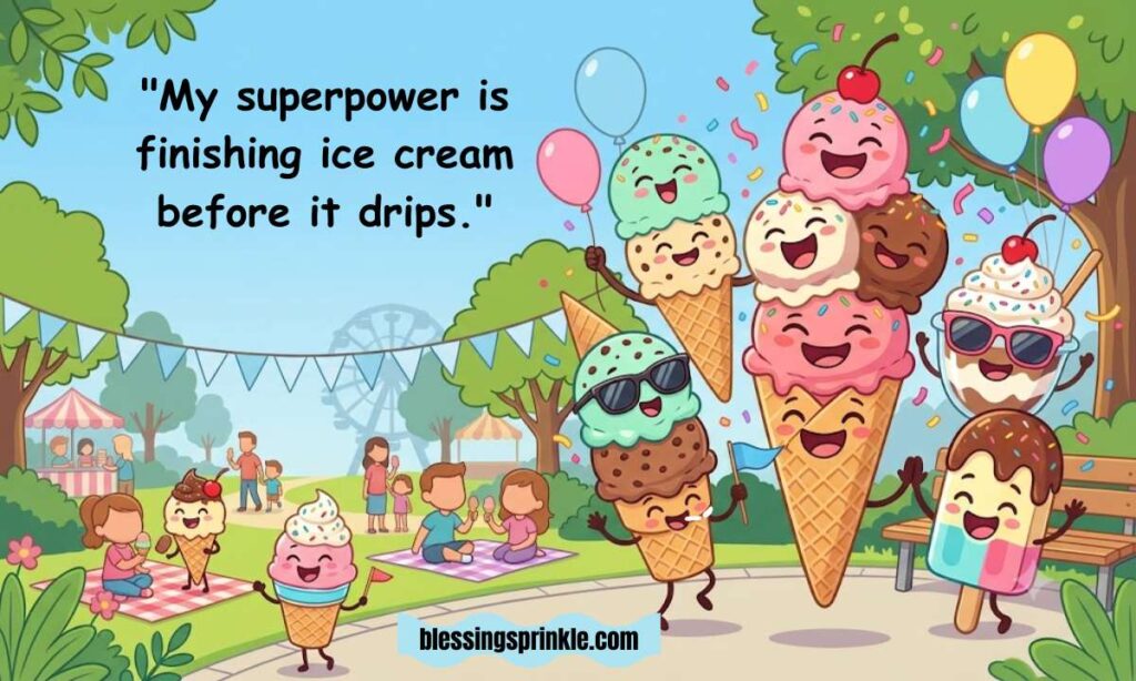 Cute and Funny Ice Cream Quotes for Kids