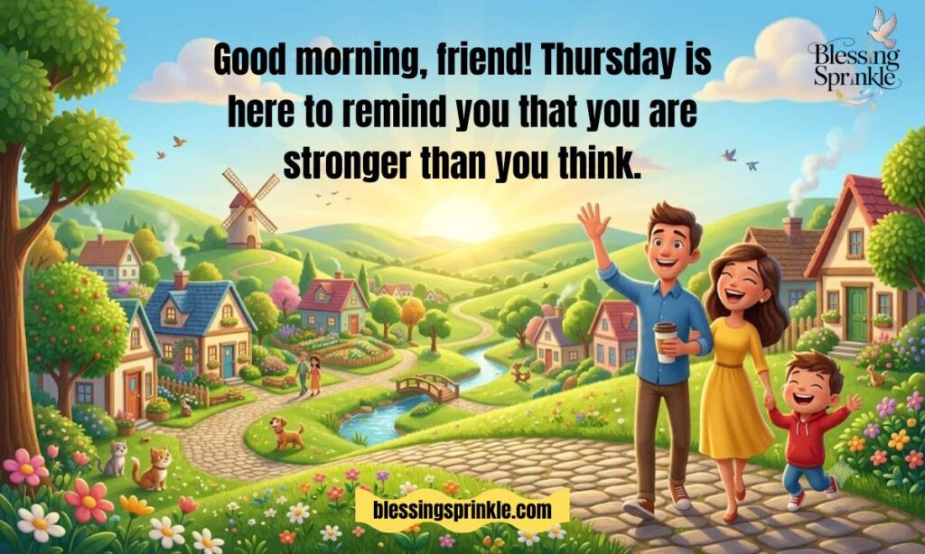 Encouraging Thursday Morning Messages for Friends
