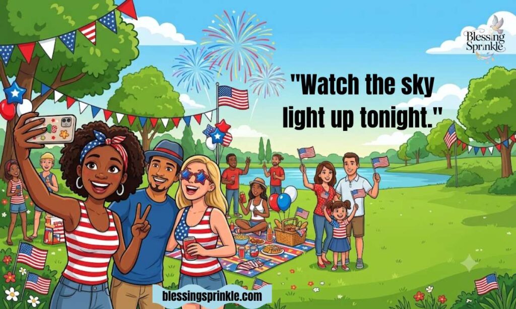 Fireworks Captions for Instagram and TikTok