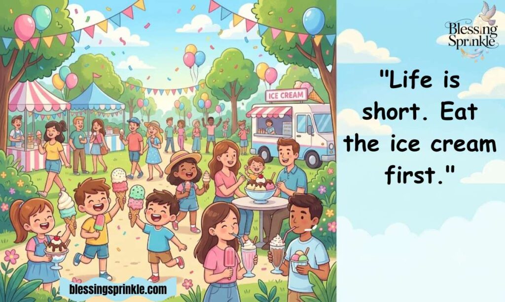 Funny National Ice Cream Day Quotes