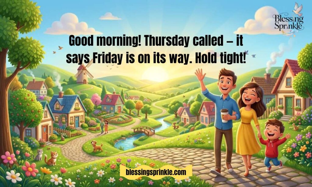 Funny and Light-Hearted Thursday Morning Messages
