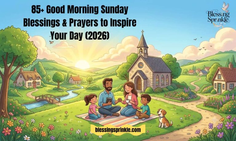 Good Morning Sunday Blessings