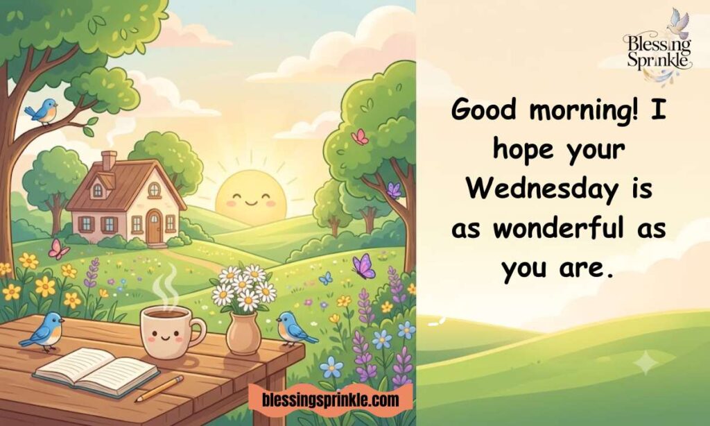 Good Morning Wednesday Wishes for Friends and Family