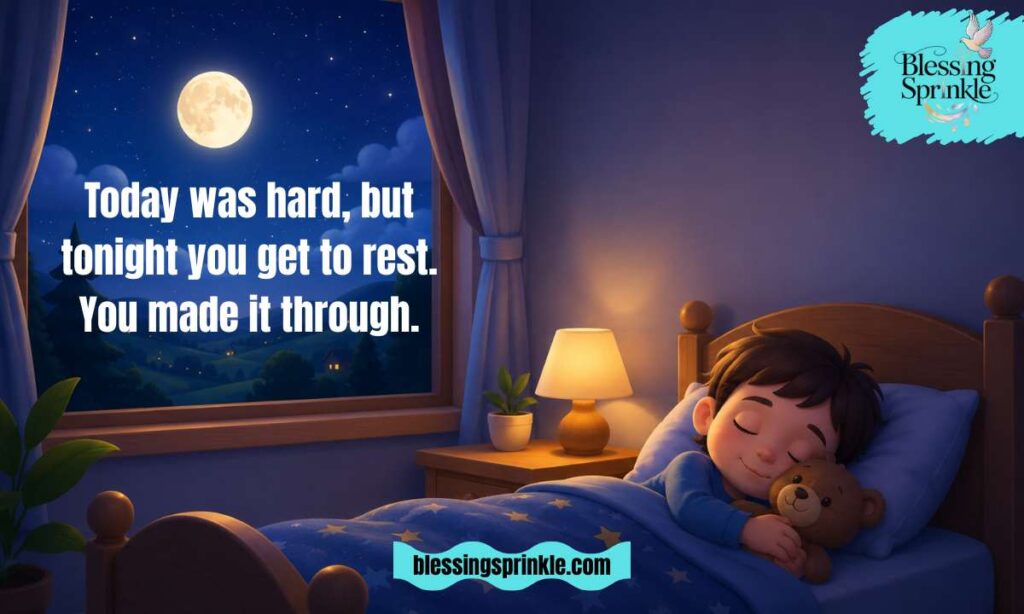 Good Night Blessings for a Hard Day