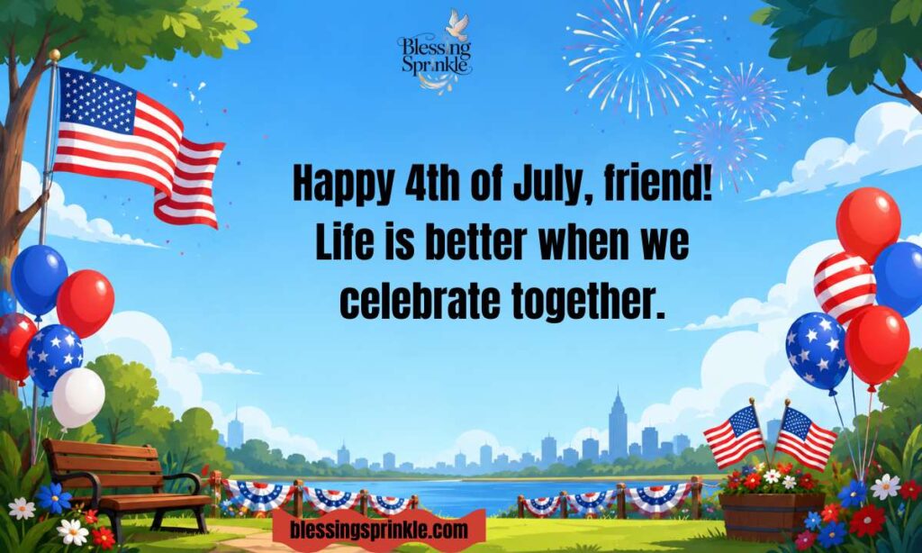 Happy 4th of July Messages for Friends