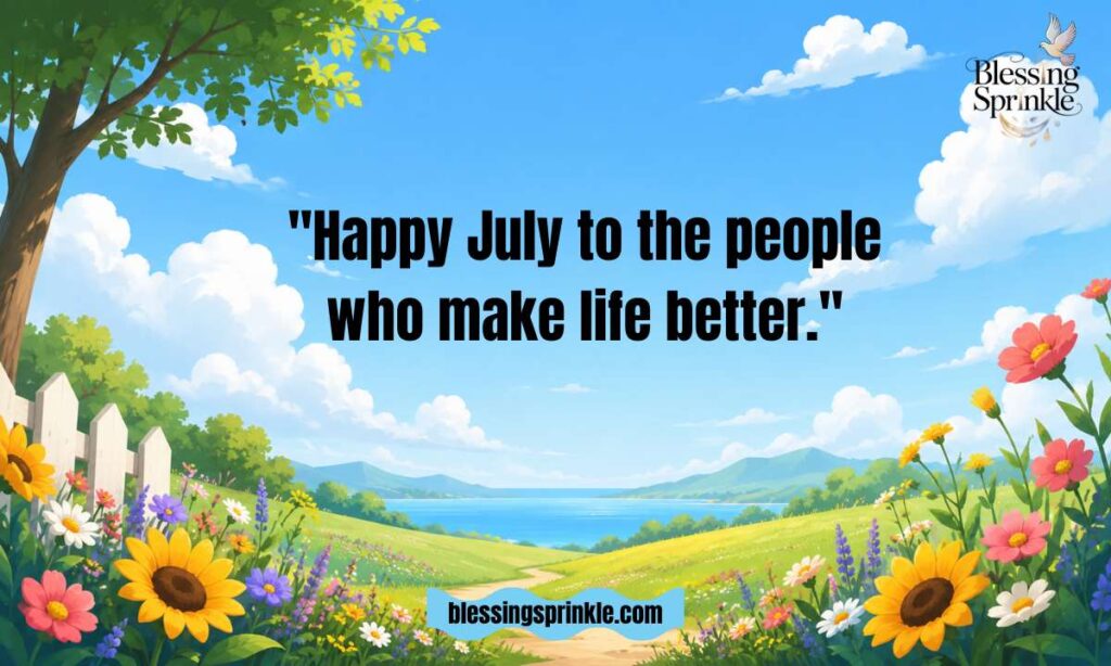 Happy July Quotes for Family and Friends