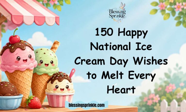 Happy National Ice Cream Day Wishes