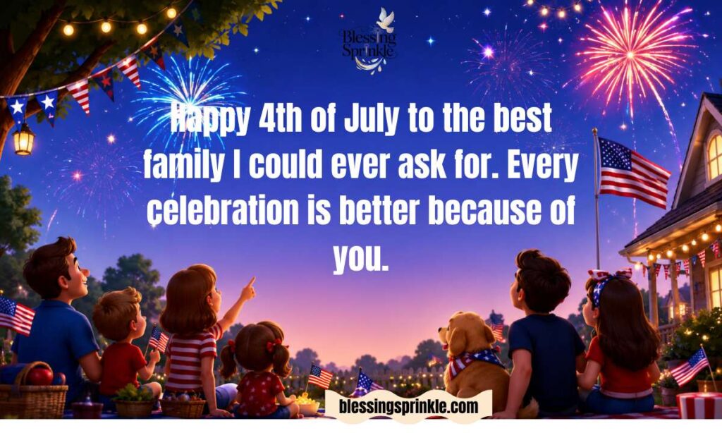 Heartfelt Fourth of July Wishes for Family