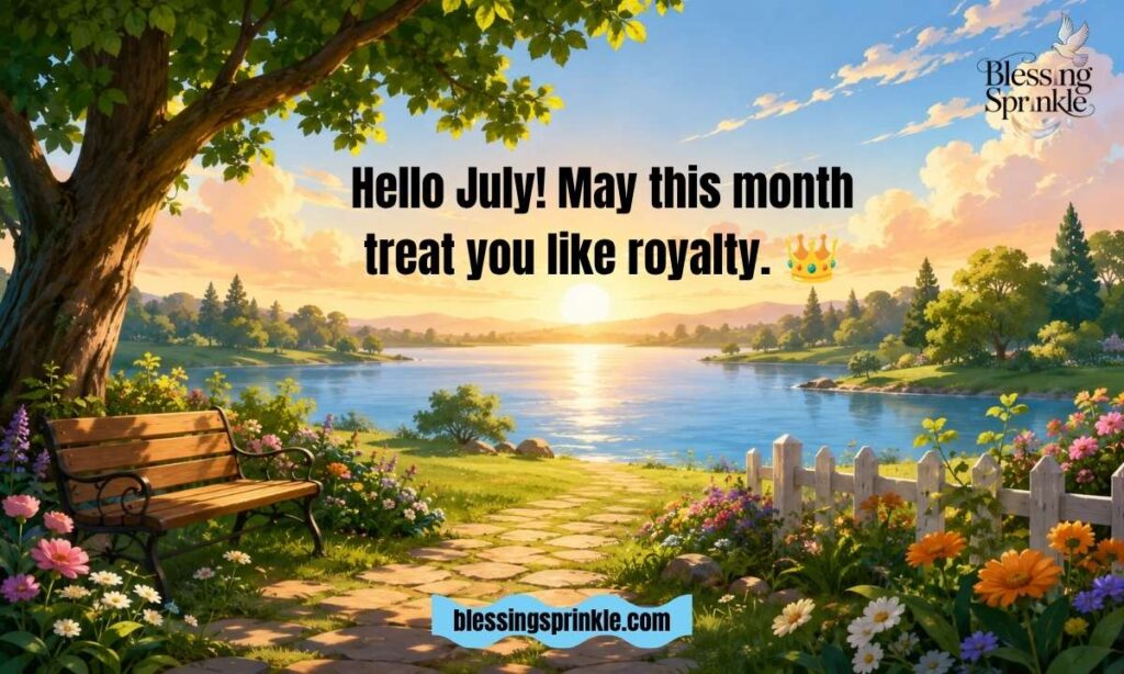 July Blessings for Social Media