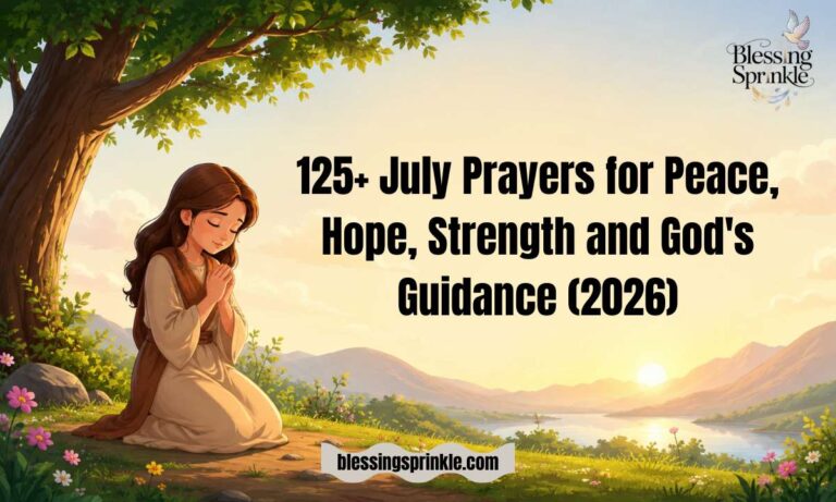 July prayers