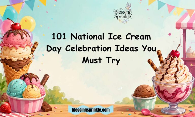 National Ice Cream Day Celebration Ideas