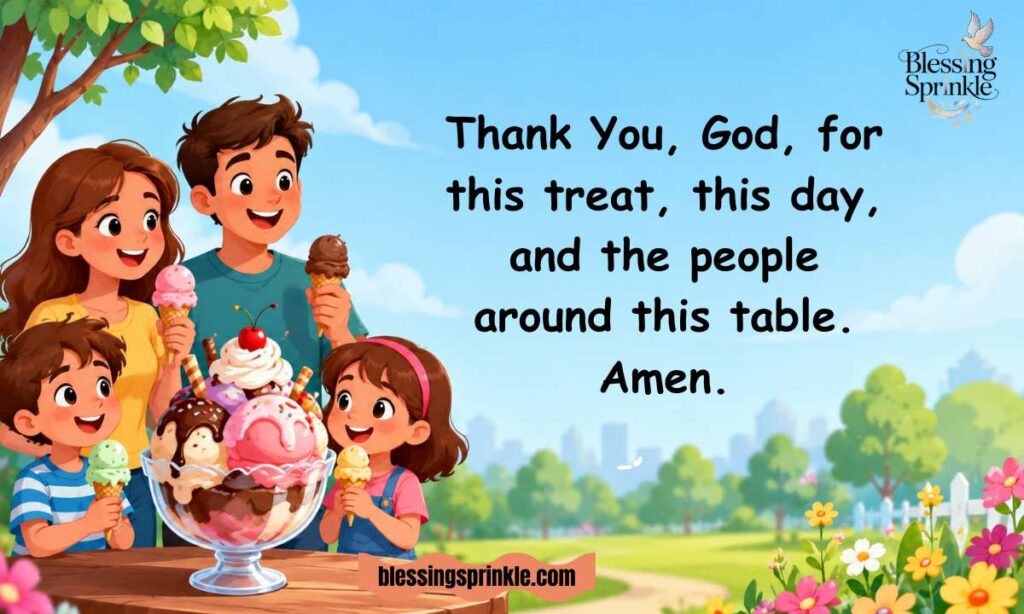 National Ice Cream Day Prayers of Gratitude