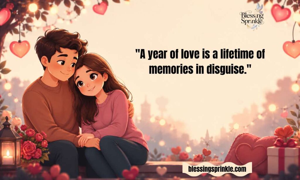 Relationship One Year of Love Quotes