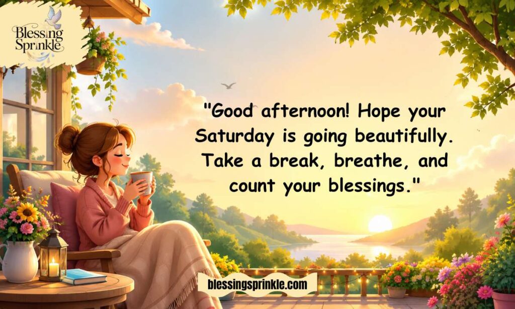 Saturday Afternoon Blessings Images