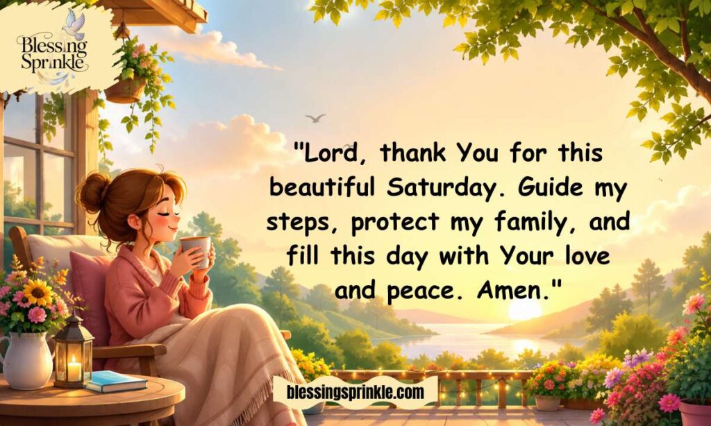 Saturday Prayers and Blessings